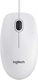 Logitech 910-003360 B100 Wired USB Mouse Ambidextrous 3-Button 800 DPI