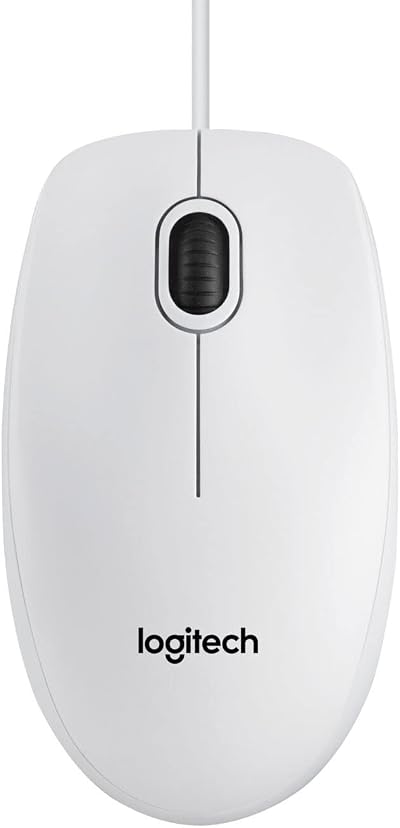 Logitech 910-003360 B100 Wired USB Mouse Ambidextrous 3-Button 800 DPI