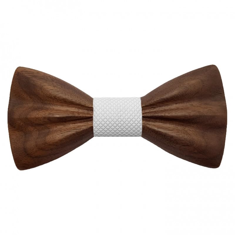 Gaston et Ferdinand - Bow tie Classic Wooden and 3D Dark - N05