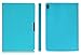 Lenovo Ideal Tab A10-70 10 Inch Case Cover, FYY Slim Fit Folio Stand Leather Case Cover for Lenovo Ideal Tab A10-70 10 Inch Cyan (With Auto Wake/Sleep Feature)