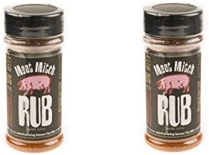 Meat Mitch Competition WHOMP! All Purpose Seaoning Barbecue BBQ Rub (2 Pack)