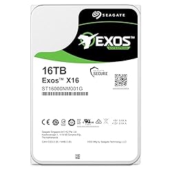 Seagate 16TB HDD Exos X16 7200 RPM 512e/4Kn SATA