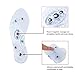 2 Pairs Acupressure Magnetic Massage Foot Therapy Reflexology Shoe Insoles, Breathable Deodorant Anti-Sweat Comfort Foot Therapy Reflexology Pain Relief