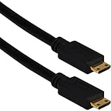 QVS 1-Meter High Speed Mini HDMI to Mini HDMI 4K HD Camera Cable