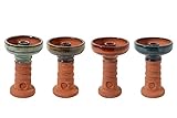 HJ RED CLAY HARMONY Hookah Bowl Hookah Shisha Hookah John Bowl Phunnel NEW