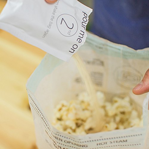 Quinn Real Butter & Sea Salt Microwave Popcorn, NonGmo, Organic