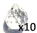 Asfour Lot of 10-40mm Feng Shui Crystal Balls #701-40