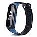 T-BLUER for Xiaomi Mi Band 4/Mi Band 3 Bands, Colourful Replacement Strap Wirstband for Xiaomi MiBand 4/MiBand 3 Band Smart Bracelet Accessories(No Tracker)