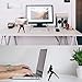 Mini Phone Tripod Table Stand, vamvo Phone Tripod with Pads and Soft Pistol Grip for DSLR 1/4