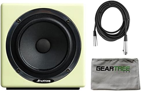 Avantone AM Powered MixCube 68W (Single) Cream w/Cloth and Cable