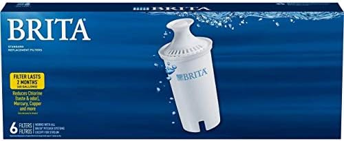 Brita Standard Replacement Pitcher Water Filters - 6 Count