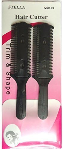 Hair Trimming Comb Razor Thinning Comb Razor Comb Hair Cutting
