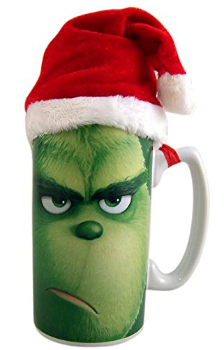 The Grinch Merry Whatever Mug and Hot Chocolate Gift Set (Best Hot Chocolate Ever)