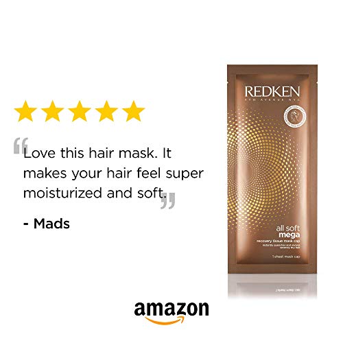 Redken All Soft Mega Recovery Tissue Mask Cap For Extremely Dry Hair