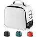 Lunch Box Insulated Lunch Bag for Men Women, Leakproof Thermal Reusable Lunch Tote for Adult, Lunch Cooler for Office Work Outdoor Picnic by Soundance, White