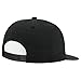 adidas Originals Men's Trefoil Chain Flatbrim Snapback Cap, Black-Black, One Size