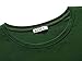 KIRA Swing Dress, Women's Long Sleeve Casual Swing Dress 17033-8 Medium Army Green