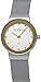 Skagen Women's 358SGSC Steel Collection Crystal Accented Mesh Stainless Steel Mirror Dial Watch