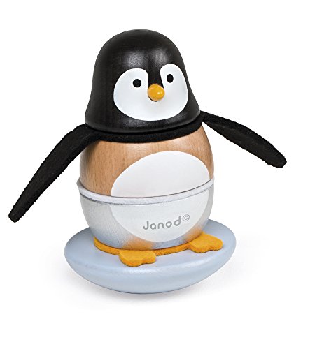 Janod Stacker & Rocker Penguin Toy, Mixed