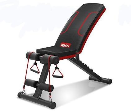SZFMMY Foldable Adjustable Sit Up Weight Bench Fitness Training Exercise GYM Flat Incline Multiuse Slant Abdominal AD Crunch Body Exercise System