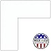 16x22 Smooth White / Super White Custom Mat for Picture Frame with 12x18 opening size (Mat Only, Frame NOT Included)