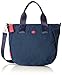 Oilily Groovy Handbag Mhz, Women’s Satchel, Blau (Dark Blue), 15x25x40 cm (B x H T)