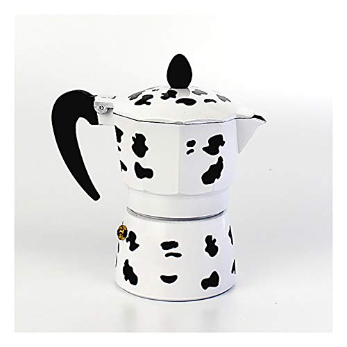 DYB Espressokocher Moka Pot Home Kochplatten Moka Kaffeemaschine Kaffee Pot Office Make Kaffee Appliance Aluminium (Size…