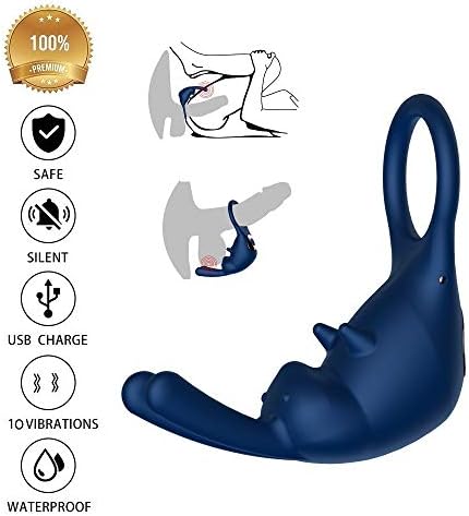 Vibrating Male Wand Massager Rechargeable Back Neck Shoulder Relaxation Massaging with Multiple Vibrator Men Medical Grade Silicone Vibration Toy