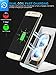 Wireless Charger, Pasonomi Qi Certified Fast Wireless Charger Stand for Galaxy S9/S9+/8/8+, Note 8/5, S7/S7 Edge/S6 Edge+, Standard Wireless Charging Compatible with iPhone X/8/8 Plus (No AC Adapter)