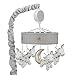 Lambs & Ivy Signature Goodnight Giraffe Moonbeams Musical Baby Crib Mobile