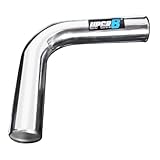 Upgr8 Universal Outside Diameter Polished Aluminum Pipe (3.0