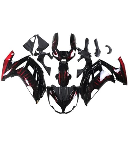 Amazon.com: ZXMOTO Painted Green Black Injection Fairing Kit Fit
