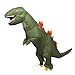 LuckySun Adult T-Rex Dinosaur Inflatable Costume Green With Exclusive Drawstring Bag …