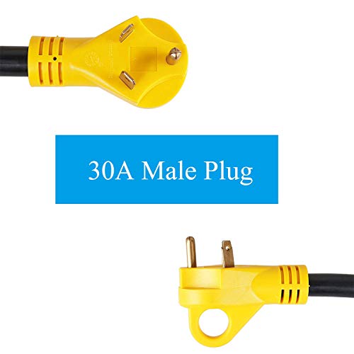 Epicord RV Cord RV Y Adapter Cord 50 Amp Male Plug(14-50P) to 2 Female Connector (ERP-RV-302M50F) - Thumbnail 3