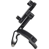 Abaodam Universal Car Phone Rack Dashboard Holder 360 Rotating Cell Phone Mount with Foldable Design Compatible with 3.5-7 Inch Smartphones Auto Navigation Stand