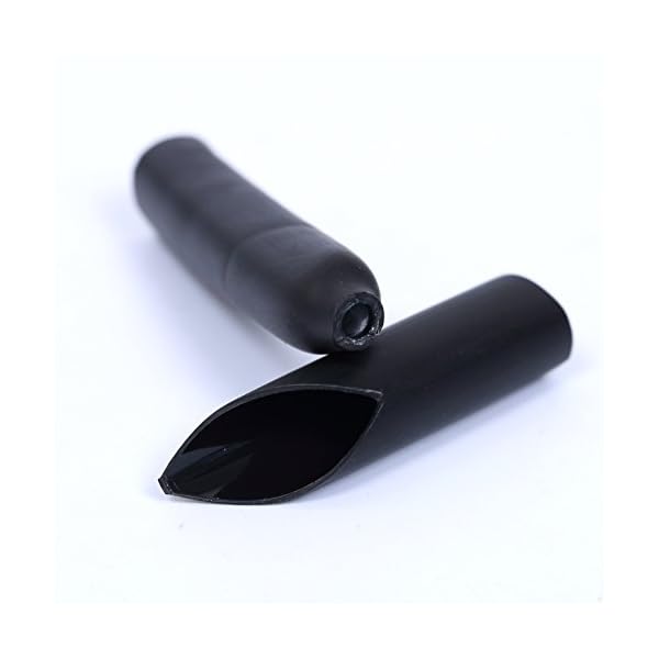 Ginsco-152Pcs-Dual-Wall-Adhesive-Lined-Heat-Shrink-KIT-31-Shrink-Ratio-Tubing-Tube-Black