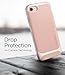 Spigen Neo Hybrid Designed for iPhone SE 2022 Case/iPhone SE 3 Case 2022 / iPhone SE 2020 Case/iPhone 8 Case/iPhone 7 Case - Pale Dogwood