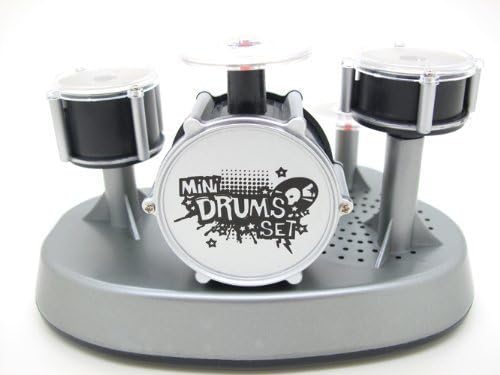 Mini Finger Drum Set Touch Drumming LED Light Jazz Percussion