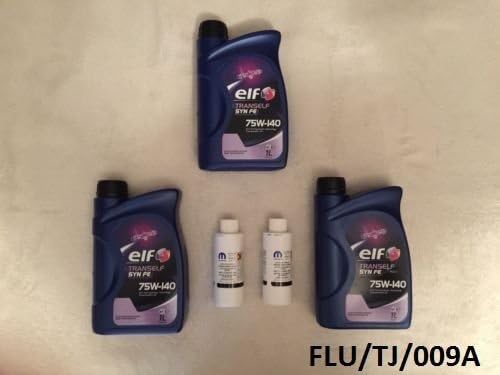 Mopar ELF Front & Rear Differential Fluids SET Wrangler 1987-2015
