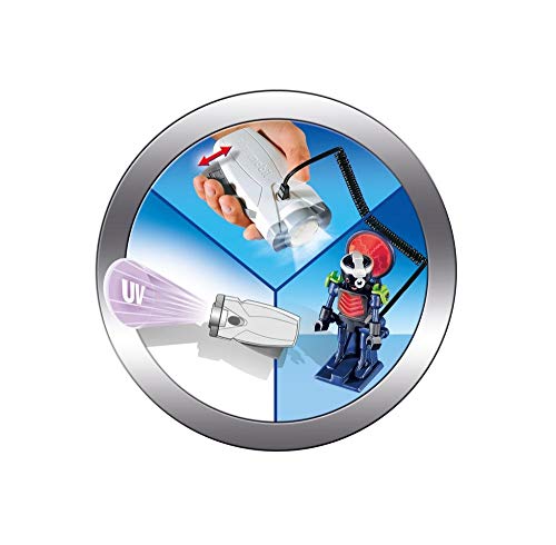 PLAYMOBIL® 4880 - Robo-Gangster Labor mit Multifunktionstaschenlampe – Bild 6