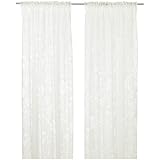 IKEA Gardinen-Set "Renate Ljuv" - ZWEI transparente Gardinenschals in