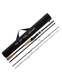 SeaKnight Yasha   Caña de pescar portátil de 4 secciones, ligera, de fibra de carbono, para pesca de sal y agua dulce, de potencia media, guías suaves de 5.9 ft a 74.8 ft