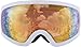 Traverse Varia Ski, Snowboard, and Snowmobile Goggles, Snowcap with Citrine Revo Gold Lens
