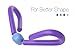Tuban Thigh Toner & Butt, Leg, Arm Toner Thigh Trimmer Leg Exerciser Thigh Master Home Gym Equipment (Red)