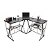 Origami RDE-01C Corner Computer Desk, Large, Black