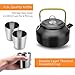 Lion 12pcs Camping Cookware Mess Kit,Lightweight Pot Pan Kettle with 2 Cups for Outdoor Camping Backpacking Hiking Picnicthumb 1