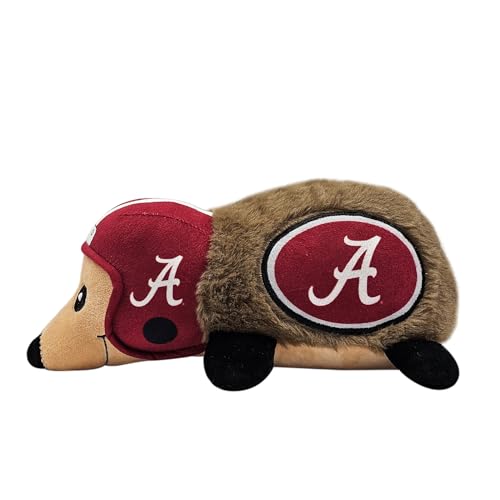 NCAA Alabama Crimson Tide Plush Hedgehog Toy for Dogs & Cats, Cool Soft Pet Toy…