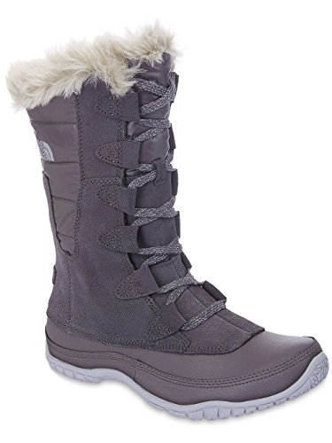 The North Face Nuptse Purna Boot - Womens Plum Kitten Grey/Shiny Plum Kitten Grey, 6.0 The North Face Nuptse Purna Boot - Womens Plum Kitten Grey/Shiny Plum Kitten Grey, 6.0