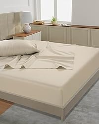 LANE LINEN 100% Cotton King Size Sheets Set