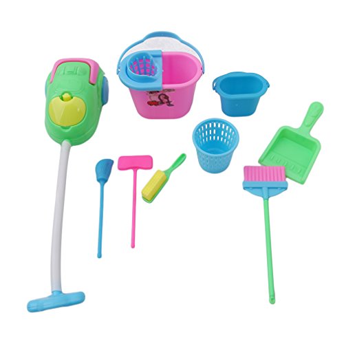 Meolin Pretend Play Set House Cleaning Toys Early Childhood Education for Kids 9.14.3inch